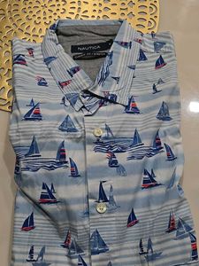 Nautica Sailboat Print Shirt