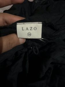 Sleek Black Slip Dress