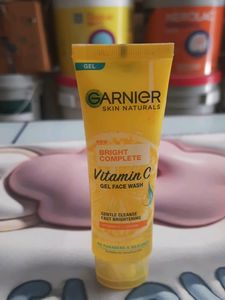 Garnier Vitamin C Gel Face Wash 50g Brand Ne