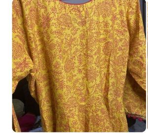 Yellow &amp; Pink Sharara Set