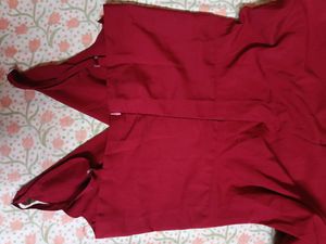 Redish Maroon Partywear Gown
