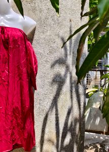 CUTE MAROON DRESS