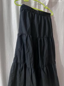 Black Midi Skirt