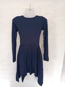 Imported navy blue dress