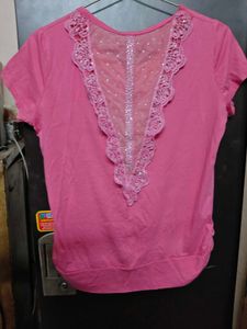 Pink Graphic Tee
