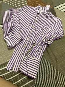 Striped Long Sleeve Top
