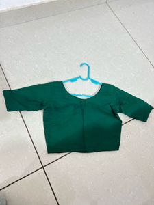 Girls Green Blouse