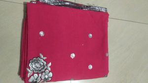 SALE🎉SALE🎉SALE🎉.     Brand New Saare Beautiful Rani Pink colour                         No Coins❌ No Swap ❌ Only cash ✅