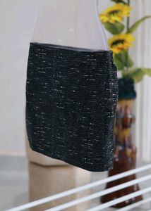 Black Grey Skirt