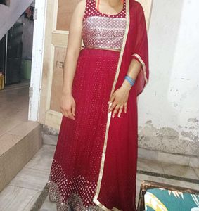 Lehngaa Choli Set With Dupatta (3 Piece)