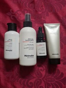 Minimalist Complete Skincare Combo