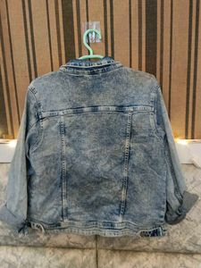 Acid Wash Denim Jacket