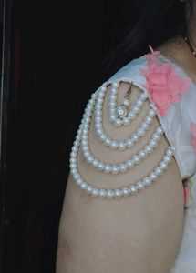 Floral White Ethnic Gown