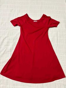 Zara Trafaluc Red Mini Dress