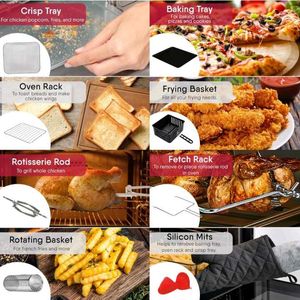 Geek Airocook Airfryer Oven Stainless Steel