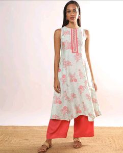 Floral Print Kurta Set
