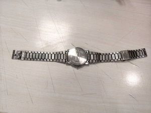 Sonata Quartz Analog White Dial Silver Watch