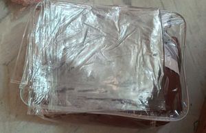 6 Seater Dining Table Transparent Tablecloth
