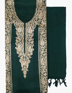 kashmiri woollen Unstitched Suit