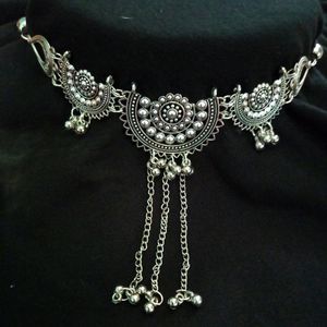 Oxidised Chocker Necklace
