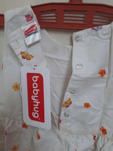 Babyhug Brand New Frock With Jacket / Shrug