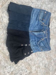 New Unused Pleated Custom Made Skirt
