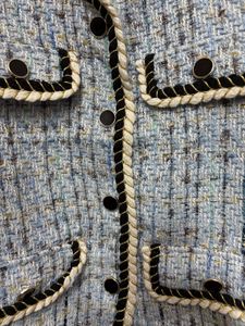 Tweed Style short Jacket made in Thailand
