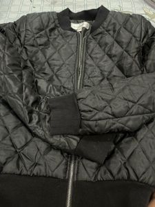 Quilted Black Jacket