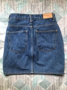 Blue Mini skirt