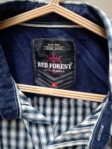 Casual Checked Shirt For Men