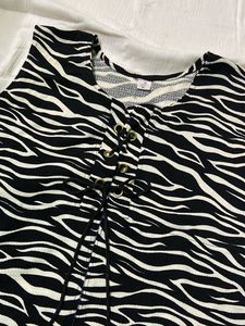 Zebra Print Dress