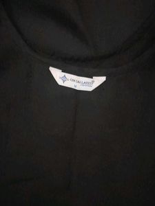 New Unused Black Anarkali Kurta