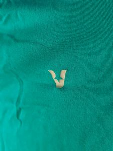 V Star Sea Green Colour Leggings