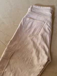 Beige Cargo Pants
