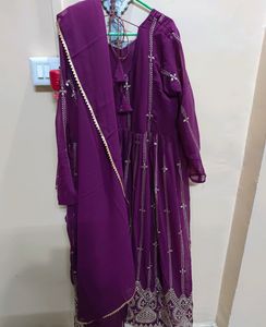 Wedding Wear Gown With Dupatta Sets Xxl