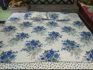 Floral Print Cotton Bedding Set