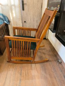 Barely Used Teakwood Rocking Chair