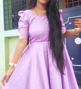Saree To Long Dress