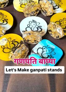 Ganesha Resin Sculpture