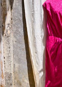 I. Pink Midi Dress