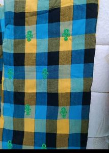 Multicolour dress Material (Kurti &amp; Dupatta)