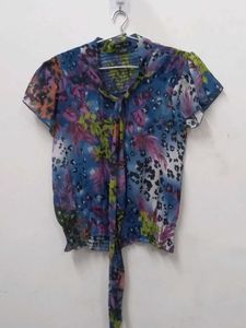 Floral Print Top