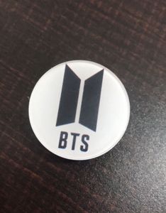 POPSOCKET BTS Logo Black And White Print