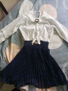 Skirt Model Frock For 6-7 Years Girl