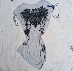 Gothic y2k vintage 2000s top