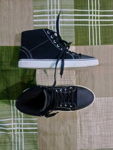High Top Black Converse Dupes