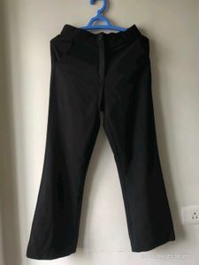 Black Korean Trousers - 26 waist