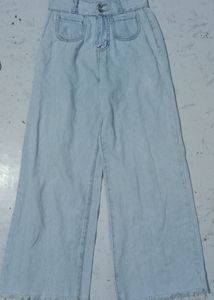 High Waisted Wide Leg Jeans