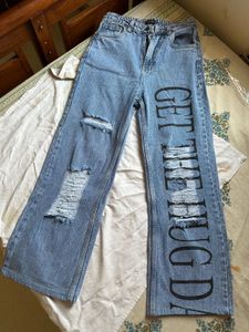 Y2k Inspired  Wide Leg Jeans
