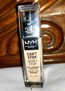 NYX Can&#39;t Stop Foundation